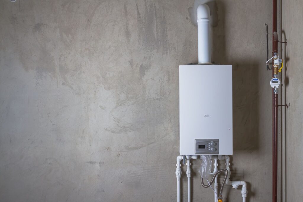 What safety precautions should be taken during gas fitting?